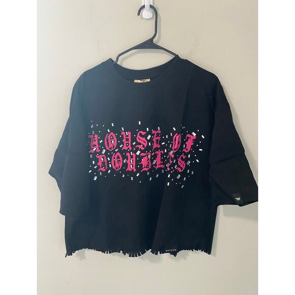 New Watson Luxe House of Double Lives Streetwear Heavyweight T-Shirt, Size XS - Picture 2 of 3